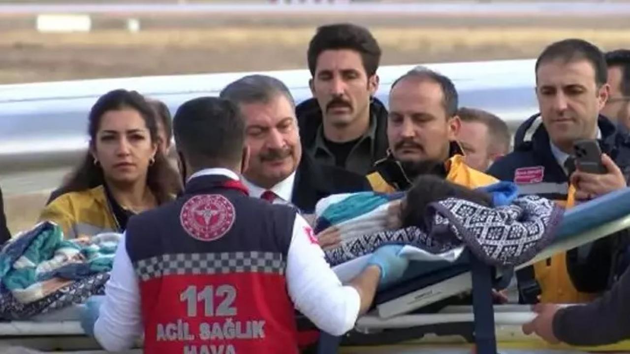 Gazze li 3 yaralı çocuk Ankara ya getirildi Haber 7 GÜNCEL