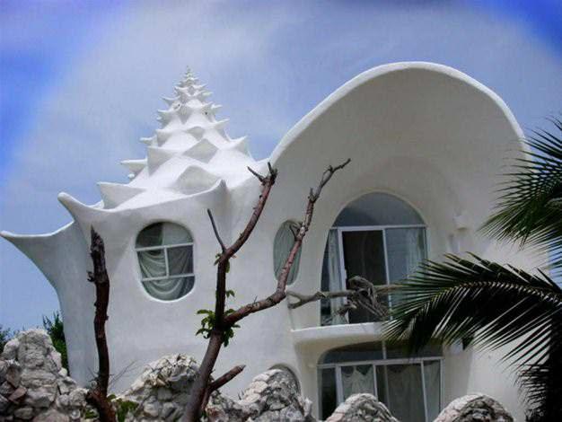 Conch Shell House (Isla Mujeres, Meksika) 