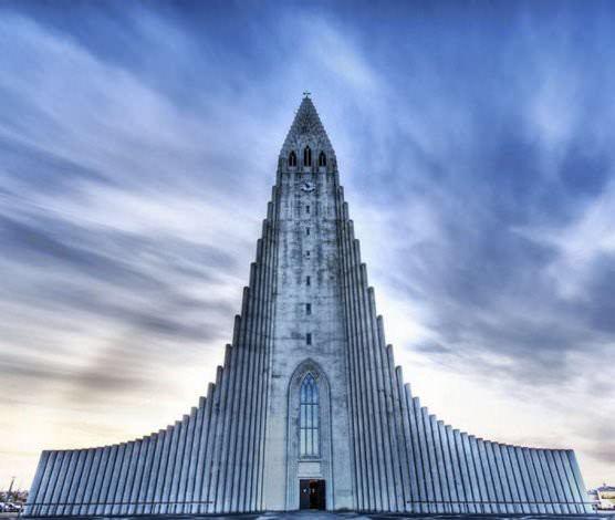 Hallgrimur Kilisesi (Reykjavik, İzlanda) 