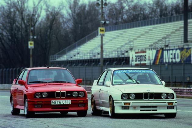 BMW M3 yarış versiyonu ile beraber