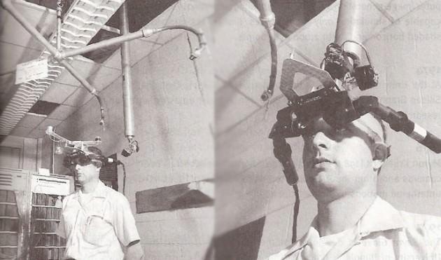 1966: ABD’li bilgisayar mühendisi ve internetin öncülerinden Ivan Sutherland, ‘başlığa yerleştirilmiş görüntü’ teknolojisini sunan ilk cihazı üretti. HMD olarak kısaltılan bu cihazlar, görsel gerçeklik alanında yeni bir sayfa açtı. 