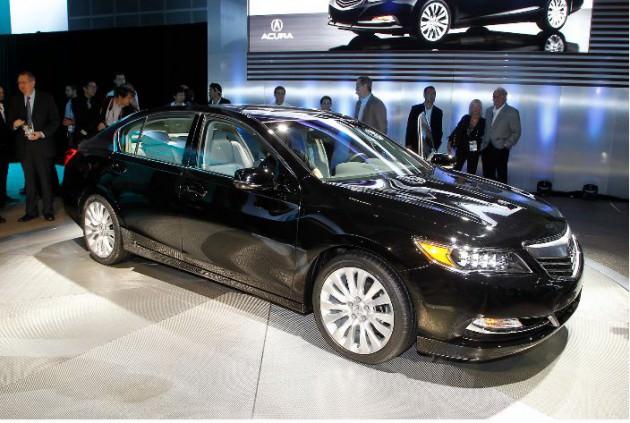 Honda'nın lüks markası Acura'nın RLX modeli.