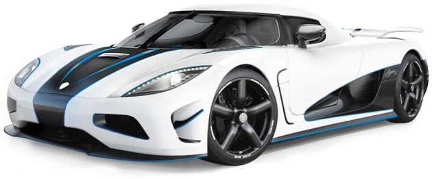 <p>Koenigsegg Agera R</p>
<p>Maksimum hızı 439 km/saat</p>