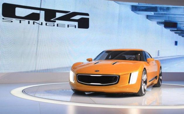 <p>Kia GT4 Stinger Concept</p>
