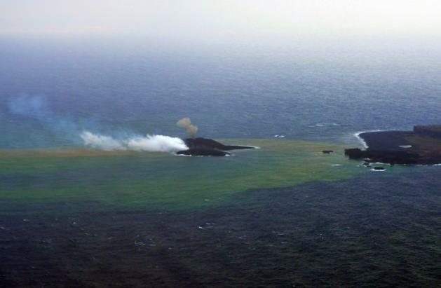 Adanın ilk ortaya çıkmasından bu yana 30 kat büyüdüğü belirtildi.