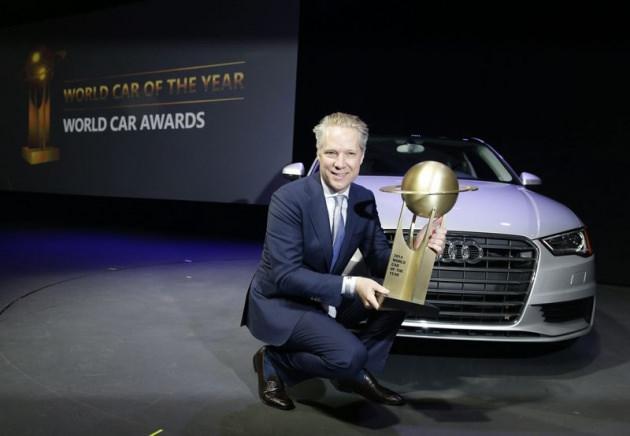 ABD'de devam eden New York Uluslararası Otomobil Fuarı kapsamında "2014 Yılın Otomobili Ödülü"nü Audi A3 kazandı.