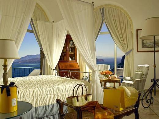 4. Hotel Caesar Augustus, Capri Adası İtalya  Puanı: 98.6