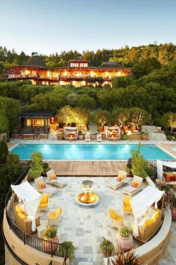 19. Auberge du Soleil, Napa, ABD  Puanı:97.1