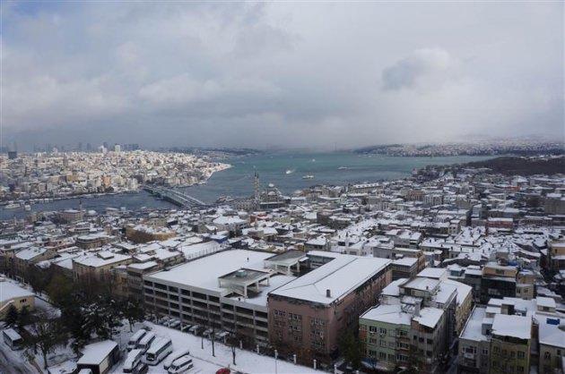 Süleymaniye Camii, Haliç, Galata Kulesi ve İstanbul Boğazı eşsiz manzarasıyla kayıtlara geçti.