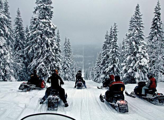 <p><strong>Norve&ccedil; ve İsve&ccedil;</strong><br />
Solda Norve&ccedil; sağda ise İsve&ccedil;... Kar motorları iki İskandinav &uuml;lkesinin sınırları boyunca yarışıyor.</p>
