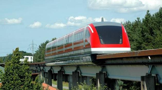 4- Transrapid: Alman yüksek hızlı tren. Trenin hızı 500 kilometre.
