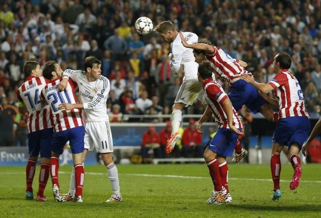Ancak Sergio Ramos'un 90+3'üncü dakikada gelen golü, Diego Simeone'nin öğrencilerinin, futbol tarihinin en büyük başarılarından birine imza atmasına engel oldu.
