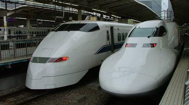 5-Shinkansen: Dört Japon demiryolu grubu tarafından işletiliyor. 443 kilometre ortalama hızı. Ancak 2003 yılında bir testte 581 kilometreye ulaştı.