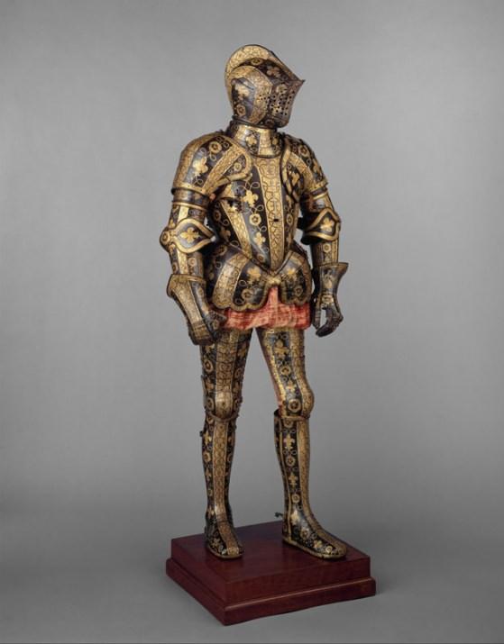 Geoge Clifford zırhı - 1586.. New York Metropolitan Müzesi'nde sergileniyor.