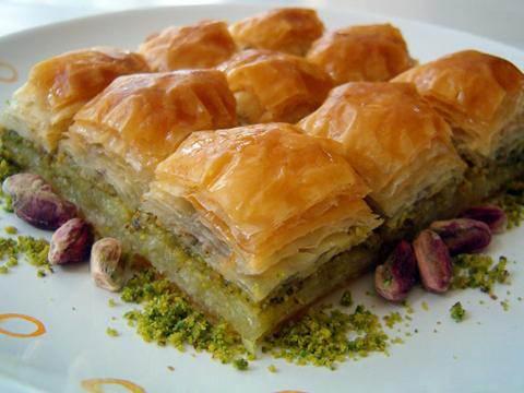 <p>Fıstıklı baklava</p>