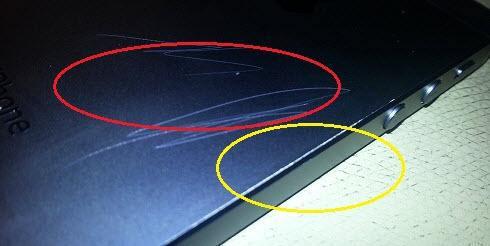 Sonuç olarak ezik ve çizikleri çok olan bir telefonun dahili bileşenlerini güvenilir olmayabilir.