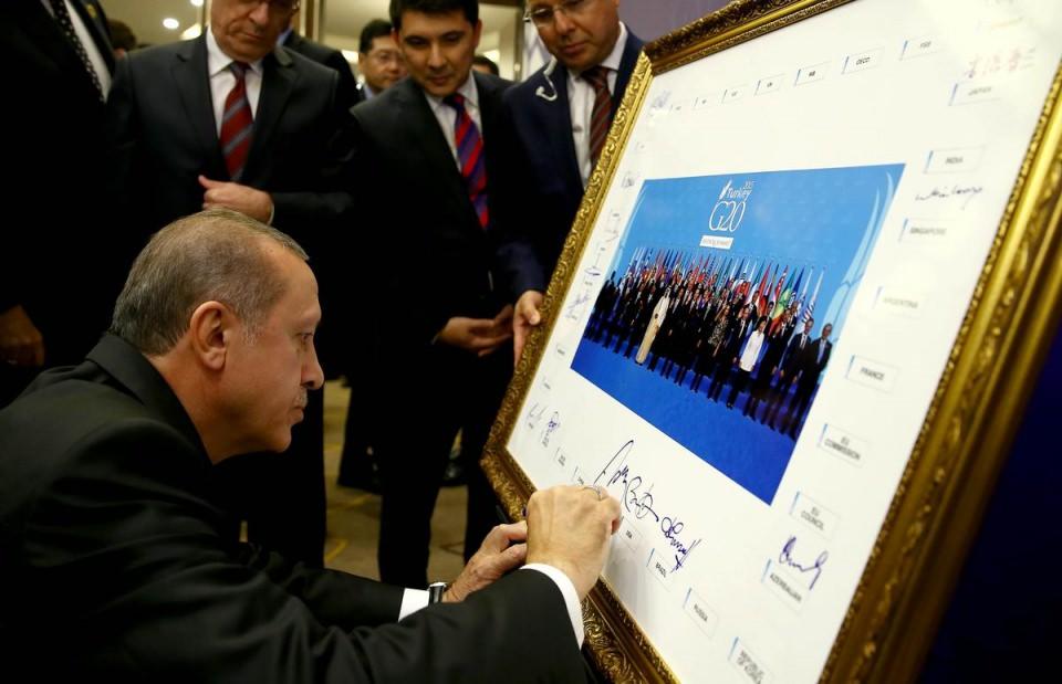 <p>Cumhurbaşkanı Recep Tayyip Erdoğan</p>
