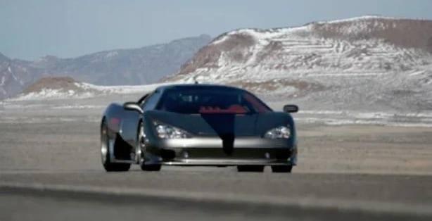 <p>2007 – SSC Ultimate Aero TT Saatte 412.23 km</p>