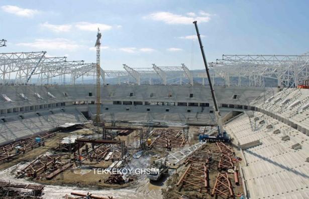 <p>Yeni Samsun Stadı</p>
