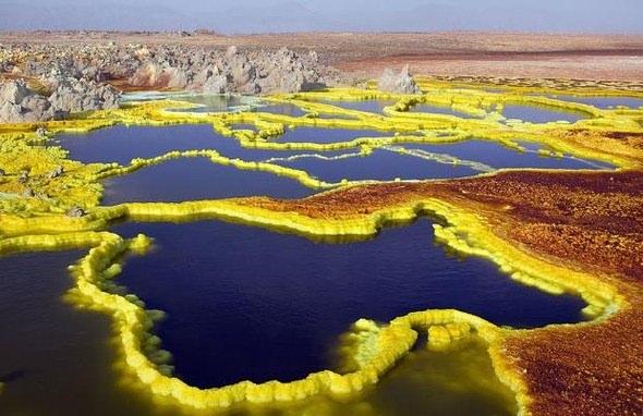 <p>Dallol Volkanı, Etiyopya</p>
