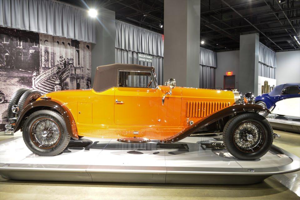 <p> 1930 model Bugatti Type 46 Cabriolet</p>
