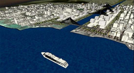 <p>"48.2 kilometre uzunluğunda olması planlanan kanal, Boğaz’a ikinci bir alternatif olacak."</p>