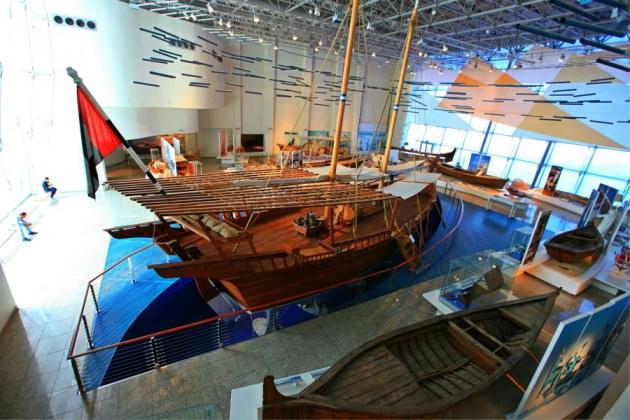 <p>Sharjah Maritime müzesi, yani Denizcilik müzesi mutlaka ziyaret edilmesi gereken bir yer</p>