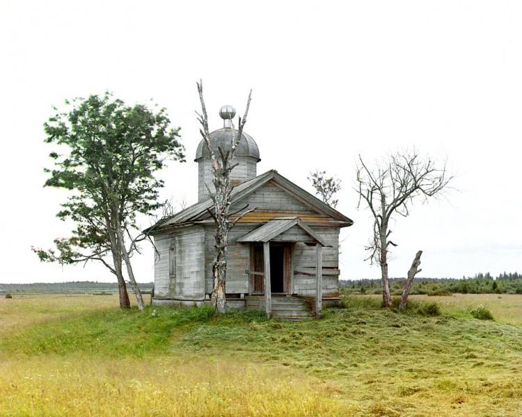 <p>Belozersk şehrindeki bu şapel fotoğrafçı tarafından 1909 yılında görüntülenmiş.</p>

<p> </p>
