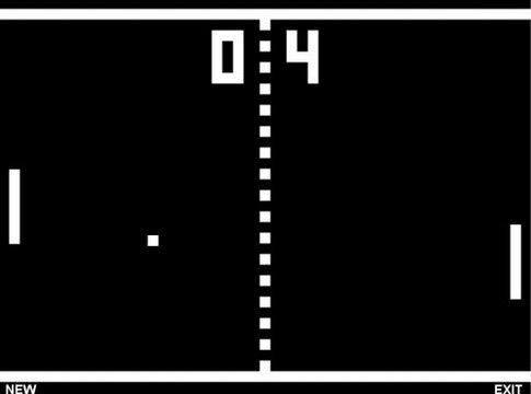 Pong  Video oyunların babası olarak kabul edilen Pong, klasik masa tenisiyle hala yaşamayı sürdürüyor.