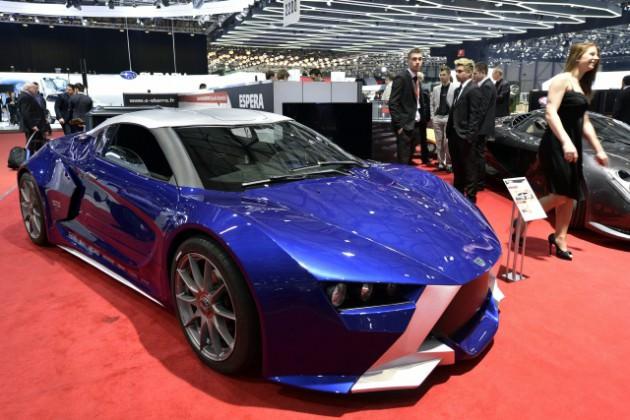 Uluslararası Otomobil Fuarı'nda tanıtılan son model otomobiller görücüye çıktı.