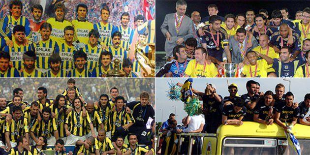 <p>Fenerbahçe, ligin bitimine 3 hafta kala 19. şampiyonluğunu ilan etti ve Galatasaray'la şampiyonluk sayısını eşitledi. İşte dünden bugüne Fenerbahçe'nin lig şampiyonlukları...</p>