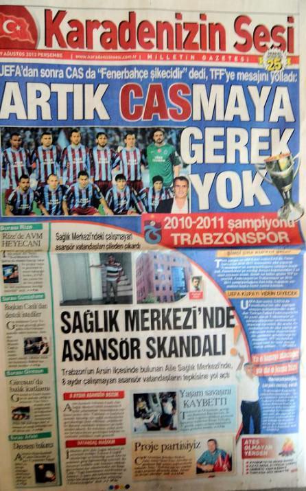 <p>Karadeniz'in Sesi: "Artık CASmaya gerek yok"</p>
