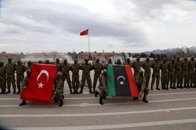 Türk Silahlı Kuvvetleri (TSK) ile yapılan anlaşma kapsamında Isparta İç Güvenlik Eğitim ve Tatbikat Merkezi Komutanlığı'nda 14 hafta eğitim gören Libyalı askerlerin eğitimlerini tamamlandı.