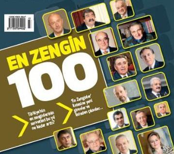 Ekonomist Dergisi merakla beklenen Türkiye'nin 100 Zengini araştırmasını yayınladı. Listeye yeni girenler oldu, çıkanlar da