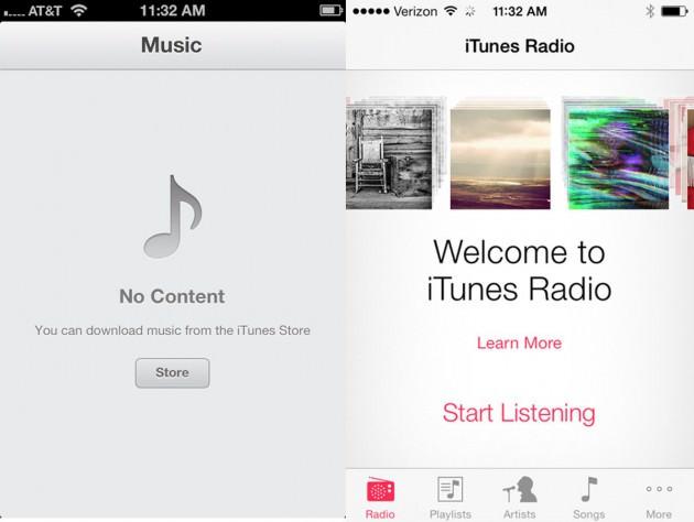 <p>Müzik uygulamaları ekranı</p>