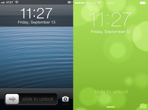 <p>Kilit ekranının yeni görünümü</p>