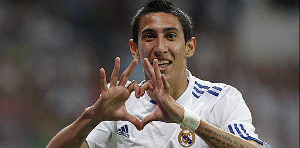 Manchester United'ın ara transfer döneminde Real Madrid'in Arjantinli kanat oyuncusu Angel Di Maria'yı transfer etmek istediği iddia edildi