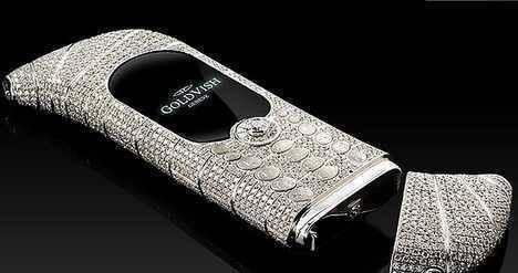 <p>Baştan aşağıya değerli taşlarla hazırlanmış bu telefonda beyaz altın dış kaplama kullanılmış. Le Million'un fiyatı ise tam bir servet. 1.2 milyon dolar</p>
