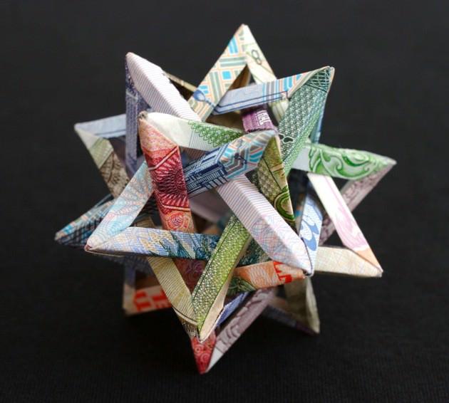 Polyhedra Series - Intersecting Star , Polyhedronun Serisi - Yıldızlı Kesişen