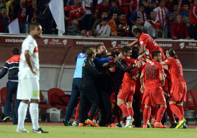 Eskişehirspor final biletini kaptı