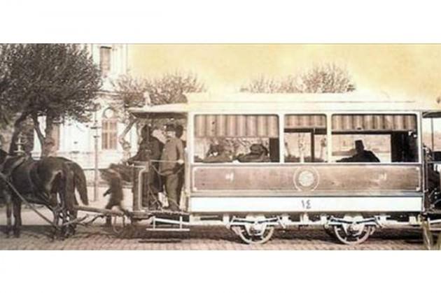 <p>Atlı tramvaylar</p>