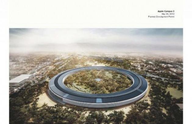 <p>Apple'ın Californiya'nın Cupertino bölgesinde inşa ettireceği 'Uzay gemisi' adındaki ikinci kampüsünün fotoğrafları paylaşıldı.</p>