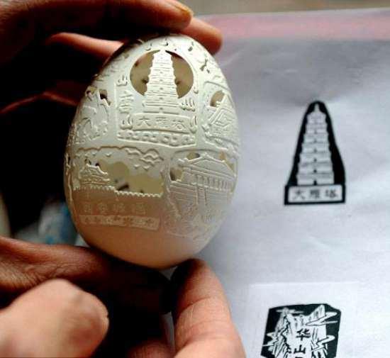Çinli artist Wen Fuilang odun oymacılığı işine ara verip alışılmışın dışında bir sanat çalışmasına başladı
