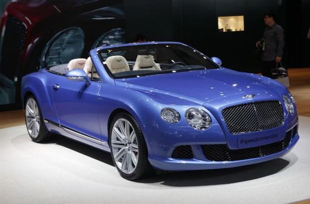 Bentley Continental GT Speed Convertible'ın 6 litrelik W12 motoru 625 bg gücünde!