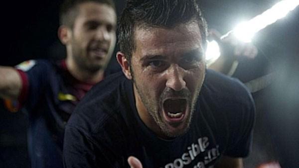 86. David Villa - Barcelona