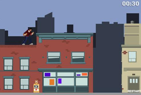 Free Run  Free Run'da, cadde boyunca zıplamanız ve koşmanız gerekiyor. Reaksiyon sürenizi de yine bu oyun sayesinde test edebilirsiniz.