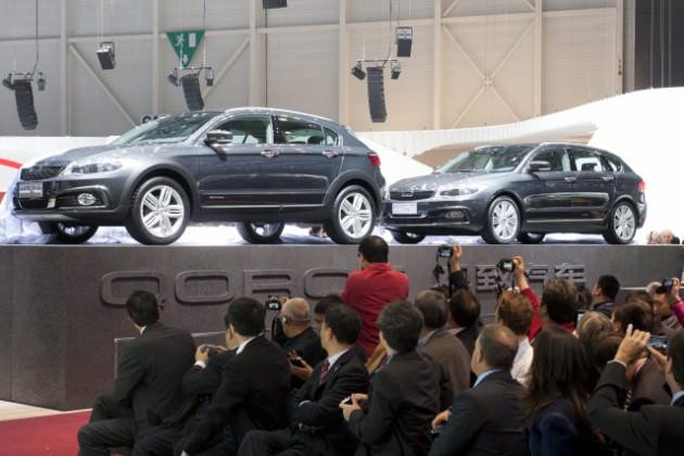Uluslararası Otomobil Fuarı'nda tanıtılan son model otomobiller görücüye çıktı.