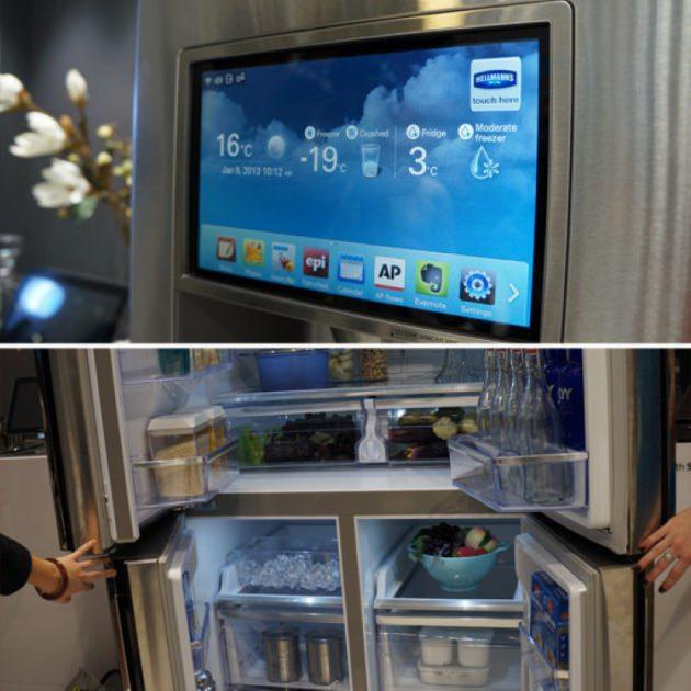 <p>Evde kullandığımız beyaz eşyaların "akıllanması" hızlanacak, tabletinizden buzdolabının sıcaklığını kontrol edebileceksiniz.</p>