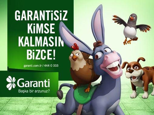 <p>5-Garanti Bankası</p>