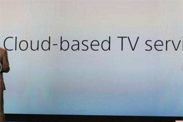 Sony'den bulut bilişim kullanan Cloud TV. 